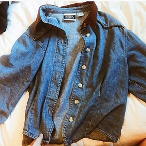Soft jean jacket